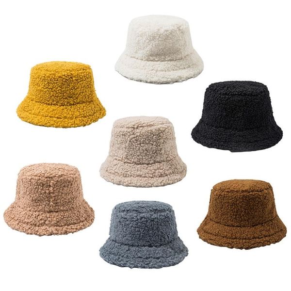 winter warm hat women student thicken fuzzy plush bucket hat solid color casual round flat wide brim sunscreen fisherman cap, Blue;gray
winter warm hat women student thicken fuzzy plush bucket hat solid color casual round flat wide brim sunscreen fisherman cap, Blue;gray