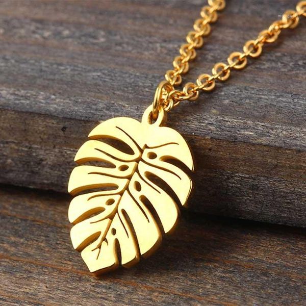 pendant necklaces leaf necklace stainless steel for women men pendants jewelry chocker bijoux femme chain gold choker wholesale1, Silver
pendant necklaces leaf necklace stainless steel for women men pendants jewelry chocker bijoux femme chain gold choker wholesale1, Silver