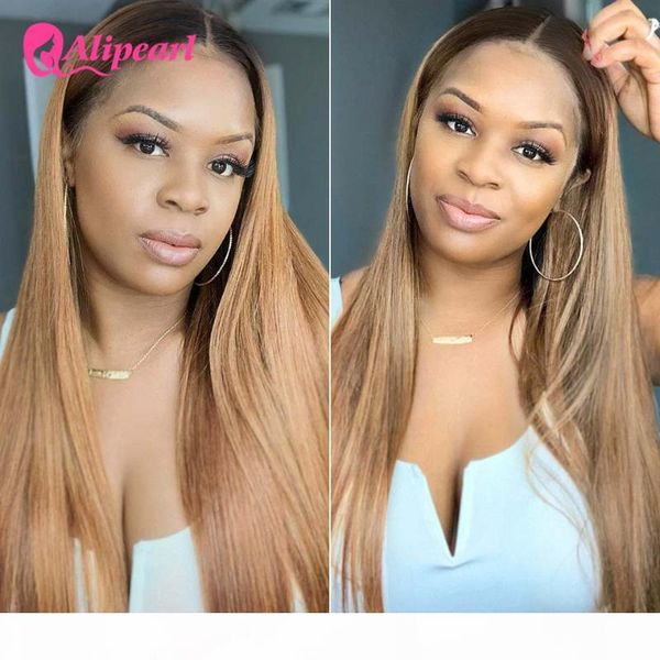 alipearl hair u part human hair wigs #1b 27 brazilian straight wigs for black women 150 180 density ombre u shape wig, Black;brown 
alipearl hair u part human hair wigs #1b 27 brazilian straight wigs for black women 150 180 density ombre u shape wig, Black;brown