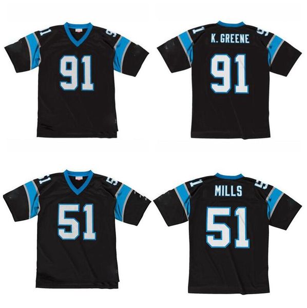 stitched football jersey 91 kevin greene 51 sam mills 1996 mitchell & ness retro rugby jerseys men women youth s-6xl, Black;red
stitched football jersey 91 kevin greene 51 sam mills 1996 mitchell & ness retro rugby jerseys men women youth s-6xl, Black;red