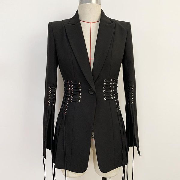 women's suits & blazers 2021 spring stylish women's blazer casual solid color lanyard decoration slim suit1, White;black
women's suits & blazers 2021 spring stylish women's blazer casual solid color lanyard decoration slim suit1, White;black