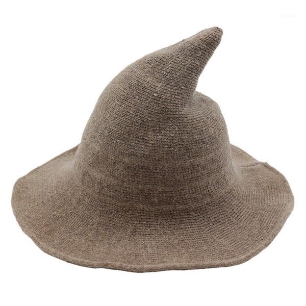 women halloween autumn winter all-match witch pointed festival party wide brim hat cap solid christmas1, Blue;gray
women halloween autumn winter all-match witch pointed festival party wide brim hat cap solid christmas1, Blue;gray
