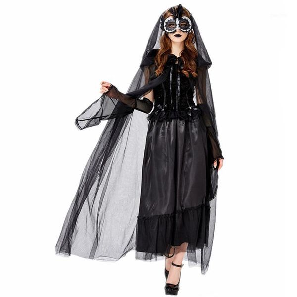 new vampire witch costume halloween carnival party cosplay dark ghost bride costume1, Silver
new vampire witch costume halloween carnival party cosplay dark ghost bride costume1, Silver