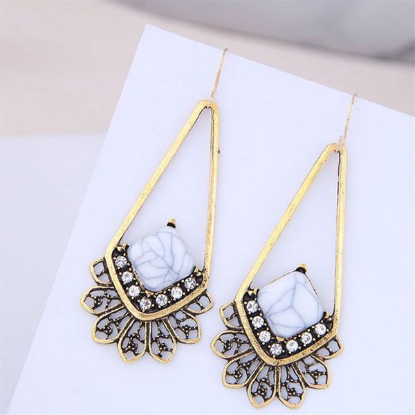 dangle & chandelier fashion ethnic geometric sector natural stone drop earrings for women gifts unique crystal accessories, Silver
dangle & chandelier fashion ethnic geometric sector natural stone drop earrings for women gifts unique crystal accessories, Silver