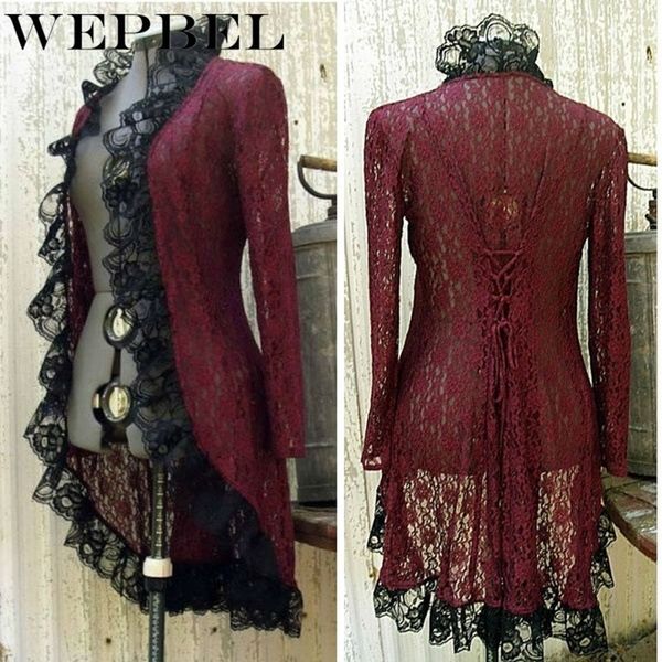 victorian steampunk stand collar coat women lace cardigan medieval lace up dress suit jacket countess cardigan q1210, Black;gray
victorian steampunk stand collar coat women lace cardigan medieval lace up dress suit jacket countess cardigan q1210, Black;gray