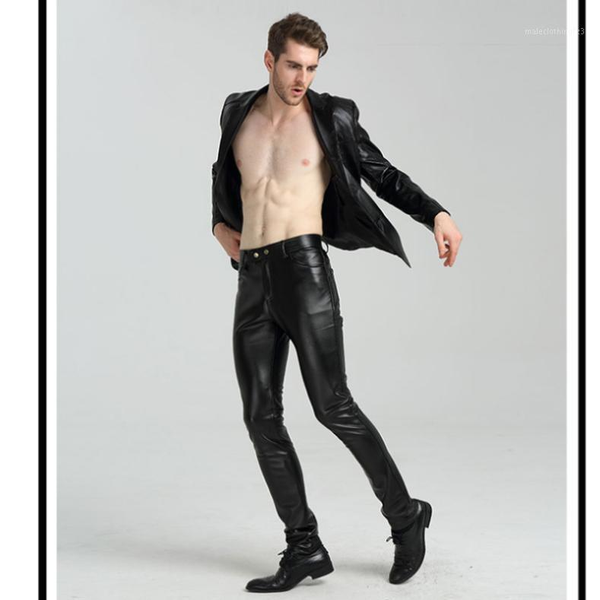 men's pants men leather 2021 fashion motorcycle zipper slim patchwork 28-37 plus size, Black
men's pants men leather 2021 fashion motorcycle zipper slim patchwork 28-37 plus size, Black
