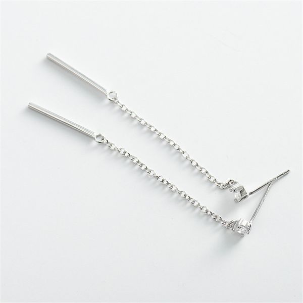 korean style long tassel drop earring for ladies girls 100% original 925 sterling silver ear needle fine jewelry yme215
korean style long tassel drop earring for ladies girls 100% original 925 sterling silver ear needle fine jewelry yme215