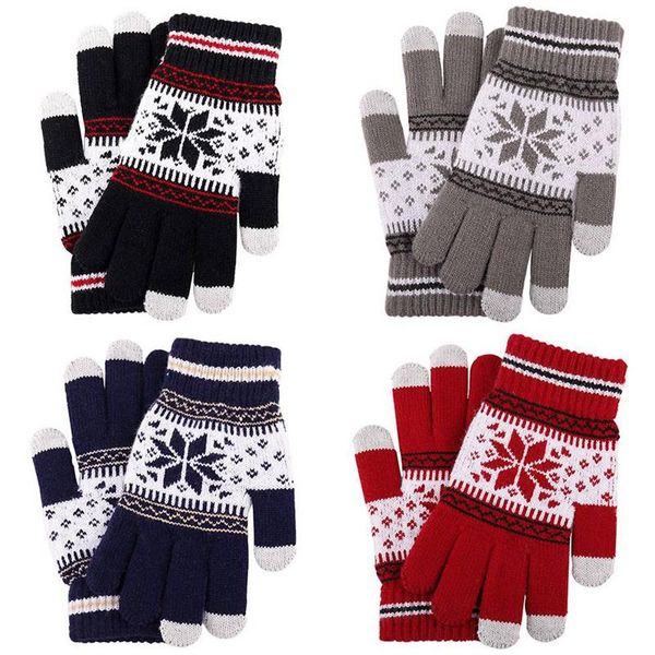 cute christmas warm winter gloves snowflake printed knitted touch gloves men women touch screen glove party supplies, Blue;gray
cute christmas warm winter gloves snowflake printed knitted touch gloves men women touch screen glove party supplies, Blue;gray