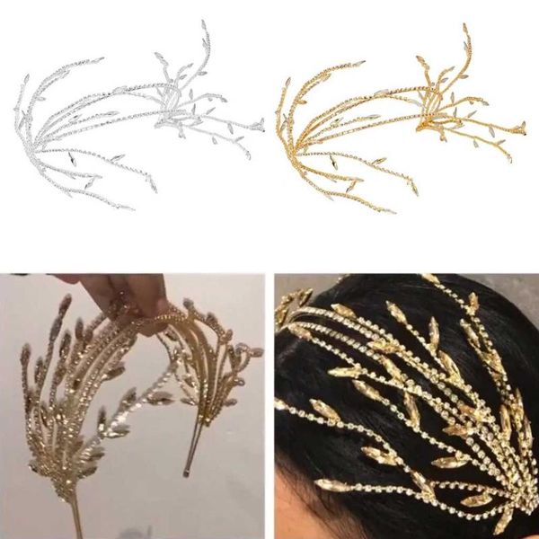hair clips & barrettes luxury fashion bride headband crystal leaf band handmade bridal crown tiara wedding pageant accessories, Golden;silver
hair clips & barrettes luxury fashion bride headband crystal leaf band handmade bridal crown tiara wedding pageant accessories, Golden;silver