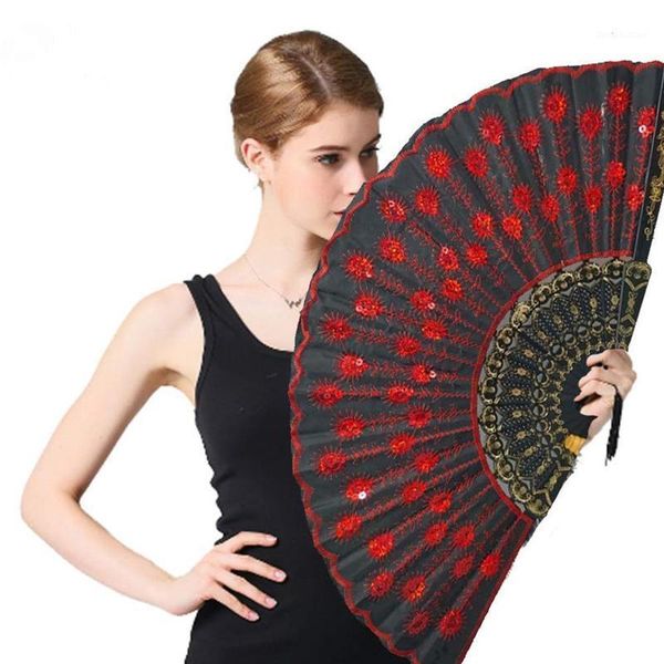 decorative fans plastic cloth folding hand held dance fan flower pattern for party wedding fan1
decorative fans plastic cloth folding hand held dance fan flower pattern for party wedding fan1