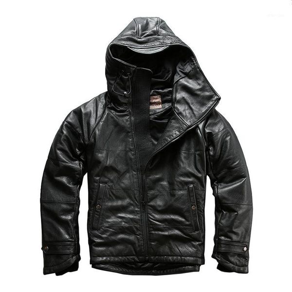 a1235 read descriptionsuper warm mens genuine cow leather 80% duck feather down jacket thick cowhide skin winter leather jacket1, Black
a1235 read descriptionsuper warm mens genuine cow leather 80% duck feather down jacket thick cowhide skin winter leather jacket1, Black