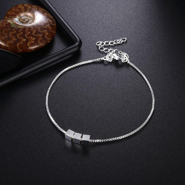 wholesale charms beautiful elegant wedding women cute silver color chain bracelet gilr gift fashion anklet jewelry lh031 h sqchvv, Black
wholesale charms beautiful elegant wedding women cute silver color chain bracelet gilr gift fashion anklet jewelry lh031 h sqchvv, Black