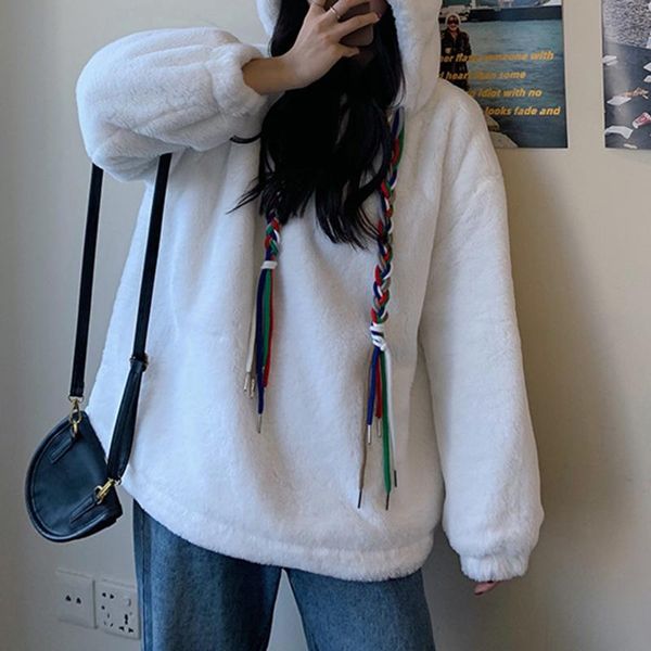 hoodies women autumn winter trendy ulzzang casual solid korean style kawaii soft loose womens clothing chic, Black
hoodies women autumn winter trendy ulzzang casual solid korean style kawaii soft loose womens clothing chic, Black