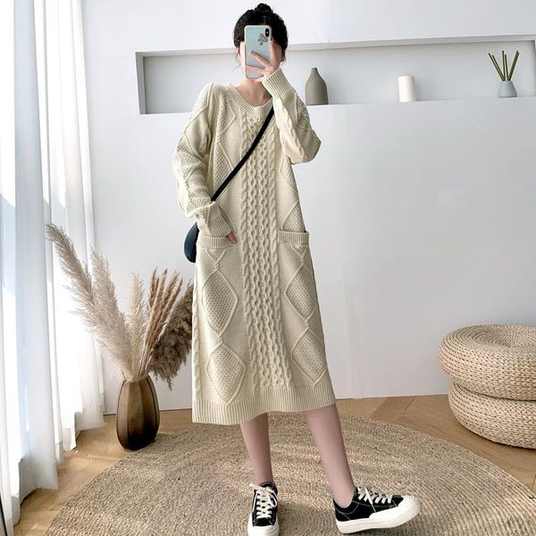 autumn winter women knitted dress sweater dresses, Black;gray
autumn winter women knitted dress sweater dresses, Black;gray