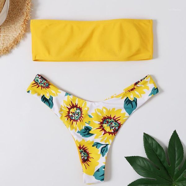 women's swimwear 2021 european american explosion coconut printed bikini sports1, White;black
women's swimwear 2021 european american explosion coconut printed bikini sports1, White;black