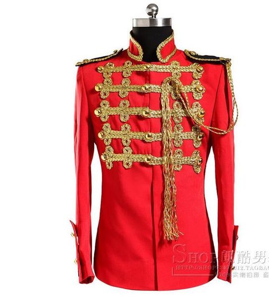 men's suits & blazers stand collar 2021 royal costume singer slim men suit set with pants mens formal dress european fit + pant 4xl, White;black
men's suits & blazers stand collar 2021 royal costume singer slim men suit set with pants mens formal dress european fit + pant 4xl, White;black
