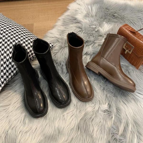 boots thick-soled women's 2021 net red wild thin british style show feet small fashion spring and autumn, Black
boots thick-soled women's 2021 net red wild thin british style show feet small fashion spring and autumn, Black