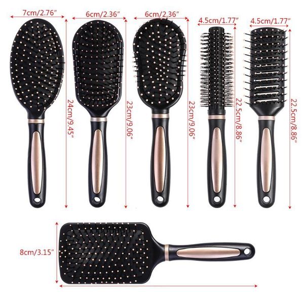professional hair brush comb salon barber anti-static hair combs hairbrush hairdressing combs hair care styli wmtbvn, Silver
professional hair brush comb salon barber anti-static hair combs hairbrush hairdressing combs hair care styli wmtbvn, Silver