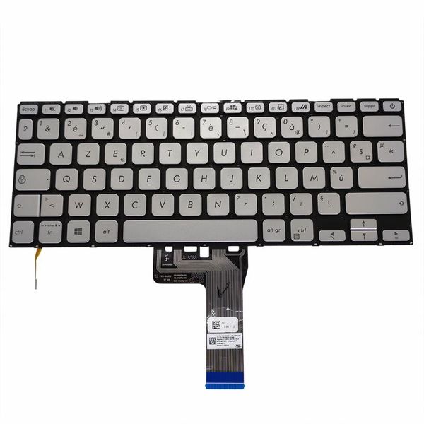 lapfr replacement keyboards for asus vivobook x409 x409ua x409fa notebook french silver backlight keyboard 0knb0-262xfr00 
lapfr replacement keyboards for asus vivobook x409 x409ua x409fa notebook french silver backlight keyboard 0knb0-262xfr00