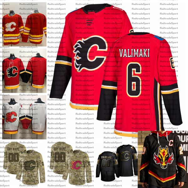 2021 reverse retro customize #6 juuso valimaki calgary flames jerseys golden edition camo veterans day fights cancer hockey jersey, Black;red
2021 reverse retro customize #6 juuso valimaki calgary flames jerseys golden edition camo veterans day fights cancer hockey jersey, Black;red