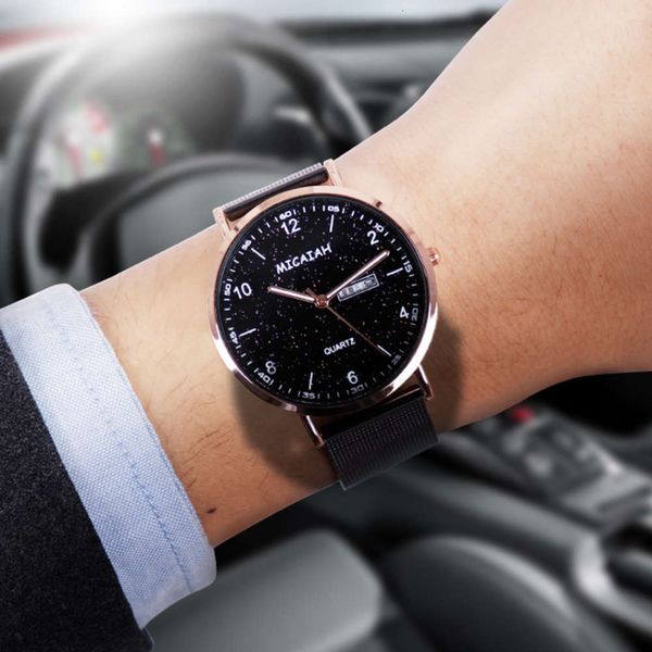 mikaiya thin sky week fashion 2020 luminous men's waterproof watch, Slivery;brown
mikaiya thin sky week fashion 2020 luminous men's waterproof watch, Slivery;brown