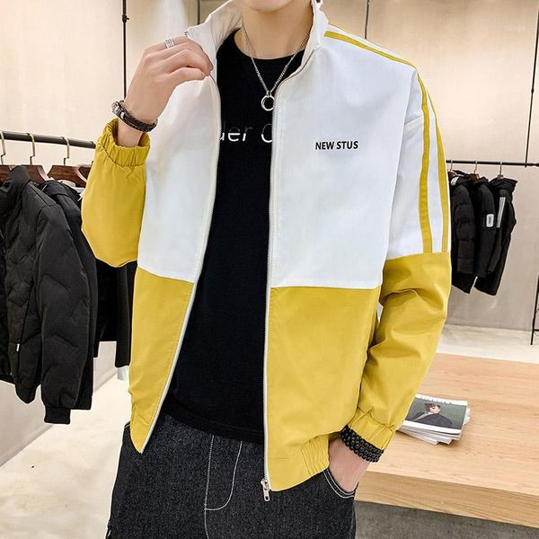 patchwork design men casual sport jacket polyester man long sleeve clothing size m-5xl black khaki yellow colors1, Black;brown 
patchwork design men casual sport jacket polyester man long sleeve clothing size m-5xl black khaki yellow colors1, Black;brown