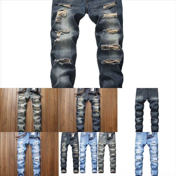 wbjid new checked man pants straight jeans splied hole motorcycle jeans men slim fit skinny jeans biker pleated high street large size, Black
wbjid new checked man pants straight jeans splied hole motorcycle jeans men slim fit skinny jeans biker pleated high street large size, Black
