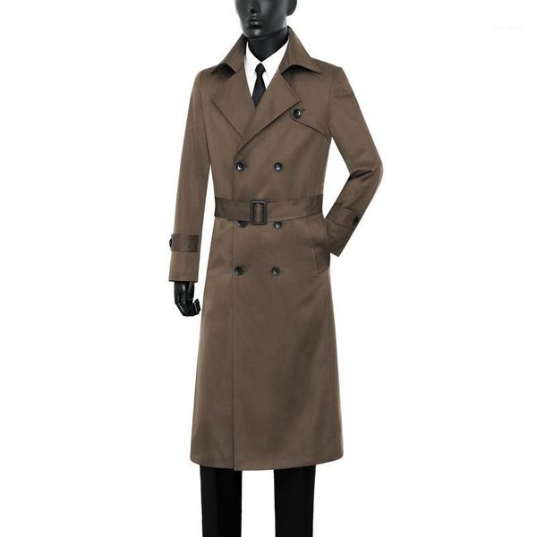 men's trench coats ww09510 fashionable coat 2021 autumn and winter fashion casual windbreaker coat1, Tan;black
men's trench coats ww09510 fashionable coat 2021 autumn and winter fashion casual windbreaker coat1, Tan;black