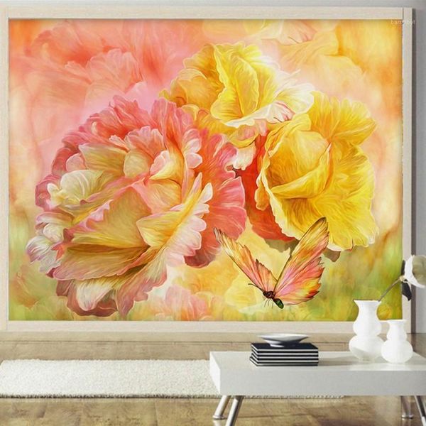 drop shipping custom p wallpaper beautiful flower butterfly painting background wall murals living room decorative wallpaper1
drop shipping custom p wallpaper beautiful flower butterfly painting background wall murals living room decorative wallpaper1