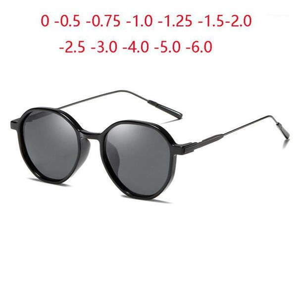 women men oval polarized sunglasses gray myopia lens vintage prescription sun glasses female male 0 -0.5 -0.75 to -4.01, White;black
women men oval polarized sunglasses gray myopia lens vintage prescription sun glasses female male 0 -0.5 -0.75 to -4.01, White;black