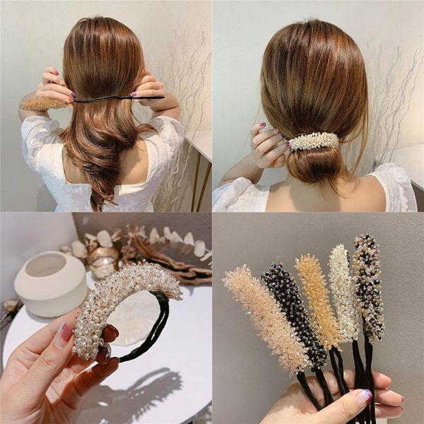 hair accessories lady pearl crystal pin foldable rope wedding banquet party fixed women jewelry
hair accessories lady pearl crystal pin foldable rope wedding banquet party fixed women jewelry