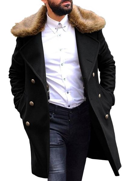 men's trench coats men's trench coats mens casual business coat fur collar multi-button men jacket punk winter warm fashion trench, Tan;black
men's trench coats men's trench coats mens casual business coat fur collar multi-button men jacket punk winter warm fashion trench, Tan;black