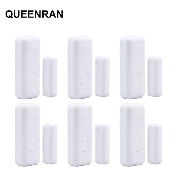 6pcs wireless door window magnetic sensor for 433mhz wifi gsm door open contact detector alarm system for smart home security
6pcs wireless door window magnetic sensor for 433mhz wifi gsm door open contact detector alarm system for smart home security