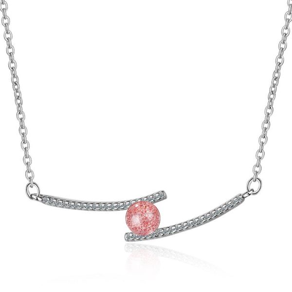 pendant necklaces silver plated elegant natural strawberry crystal female necklace promotion gift women short choker chain jewelry
pendant necklaces silver plated elegant natural strawberry crystal female necklace promotion gift women short choker chain jewelry