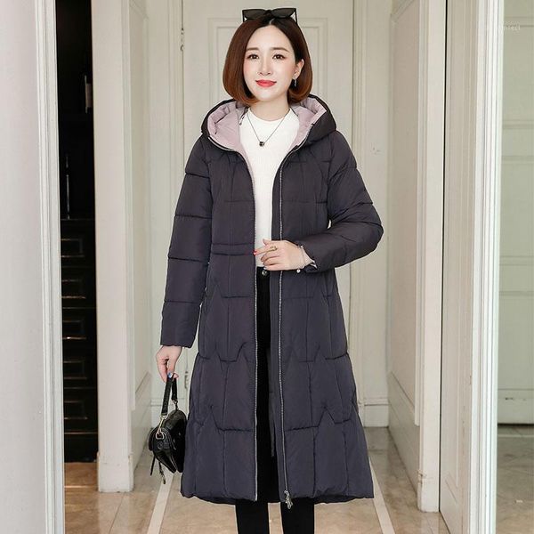 women fashion elegant warm parka coat long hooded parka new winter jacket female office lady1, Black 
women fashion elegant warm parka coat long hooded parka new winter jacket female office lady1, Black