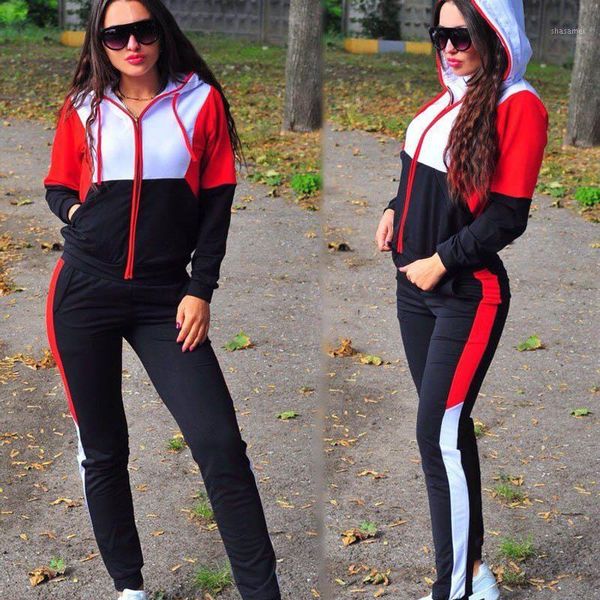 redcore spring 2019 sweatshirt women hoodies patchwork two piece set women casual long sleeve and trousers tz1861, White
redcore spring 2019 sweatshirt women hoodies patchwork two piece set women casual long sleeve and trousers tz1861, White