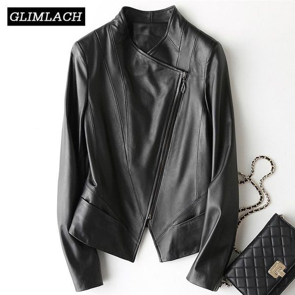 2020 office lady 100% sheep leather jacket black slim short genuine leather motorcycle coat women casual streetwear1
2020 office lady 100% sheep leather jacket black slim short genuine leather motorcycle coat women casual streetwear1