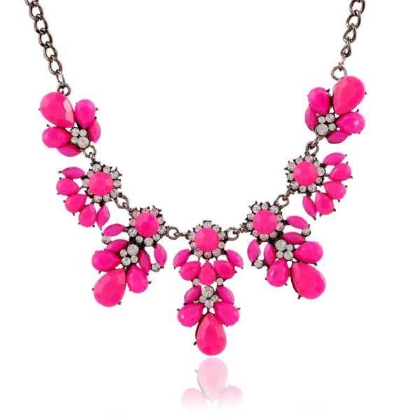 fashion exaggerated resin statement necklace 2020 new exquisite luxury elegant women crystal flower bib choker necklaces, Silver
fashion exaggerated resin statement necklace 2020 new exquisite luxury elegant women crystal flower bib choker necklaces, Silver