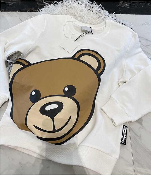 kids spring summer 22ss cotton hoodie big bear pattern baby children sweatshirts loose size 90130cm, Black
kids spring summer 22ss cotton hoodie big bear pattern baby children sweatshirts loose size 90130cm, Black