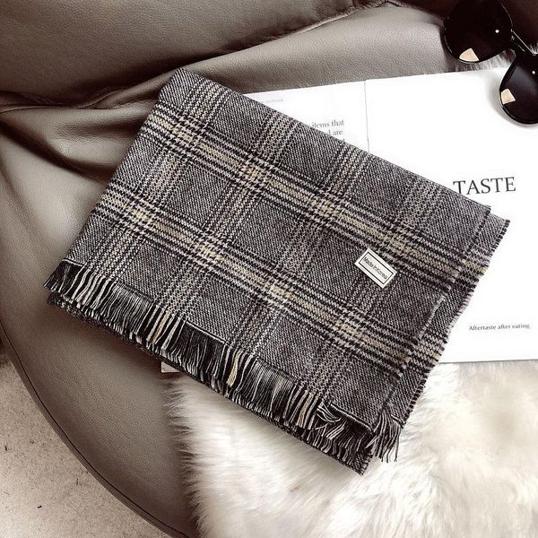 scarves ouoi plaid scarf women winter all-match imitation cashmere shawl dual-use autumn style luxury designer, Blue;gray
scarves ouoi plaid scarf women winter all-match imitation cashmere shawl dual-use autumn style luxury designer, Blue;gray