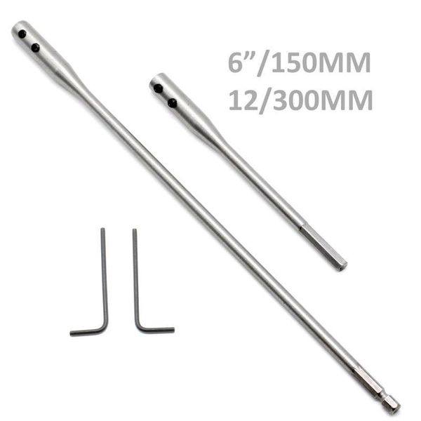 hand & power tool accessories 2pc drill bit extension bar 150/300mm for flat shaft hole extention hex deep tools connect holder rod z1v7
hand & power tool accessories 2pc drill bit extension bar 150/300mm for flat shaft hole extention hex deep tools connect holder rod z1v7
