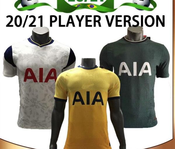 20 21 player version spurs home son soccer jerseys 2020 away kane llorente dele soccer shirt lucas customized football uniform, Black;yellow
20 21 player version spurs home son soccer jerseys 2020 away kane llorente dele soccer shirt lucas customized football uniform, Black;yellow
