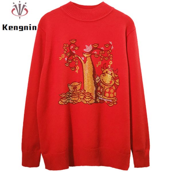2021 new year red color women sweater loose jumpers drilling fashion jerseys long sleeve pullover ladies knitted h1211, White;black
2021 new year red color women sweater loose jumpers drilling fashion jerseys long sleeve pullover ladies knitted h1211, White;black