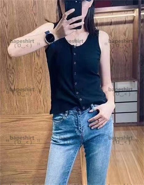 wild button camisoles hipster women's design tanks outdoor swim yoga sports home casual luxury vests, Black;white
wild button camisoles hipster women's design tanks outdoor swim yoga sports home casual luxury vests, Black;white
