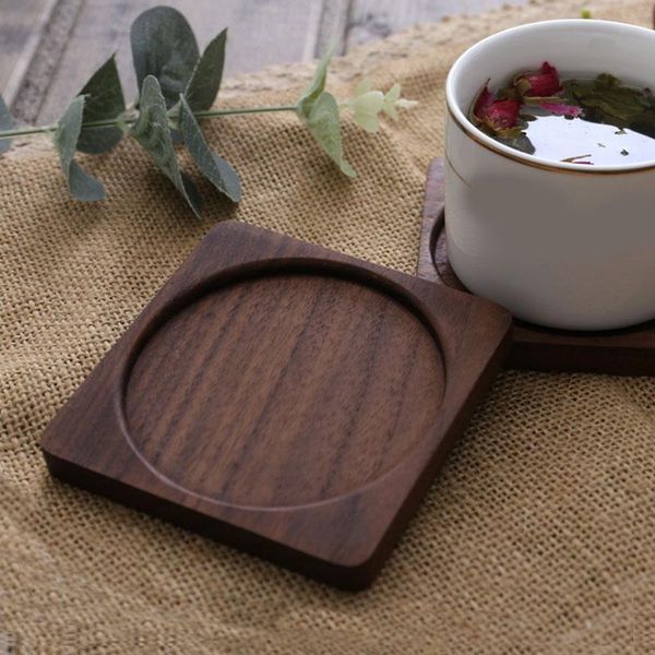 Placemat Tableware Decor Kitchen Supplies Square Wooden Matts Solid Color Cup Mat Table Heat Resistant Mat Table
Placemat Tableware Decor Kitchen Supplies Square Wooden Matts Solid Color Cup Mat Table Heat Resistant Mat Table