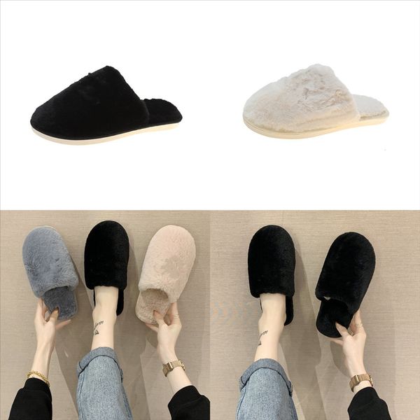 macu5 winter faux home women pink slippers fur fashion fur ladies solid color plush warm thick plush bow cotton-padded slippers bottom, Black
macu5 winter faux home women pink slippers fur fashion fur ladies solid color plush warm thick plush bow cotton-padded slippers bottom, Black