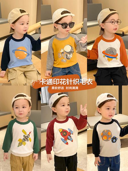 plush sweater knitwear winter boy 1-year-old children's baby foreign style x2087, White
plush sweater knitwear winter boy 1-year-old children's baby foreign style x2087, White