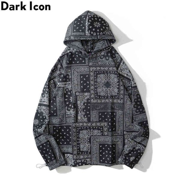 dark icon bandana hoodie men pullover hip hop sweatshirts with streetwear clothing, Blue;black
dark icon bandana hoodie men pullover hip hop sweatshirts with streetwear clothing, Blue;black