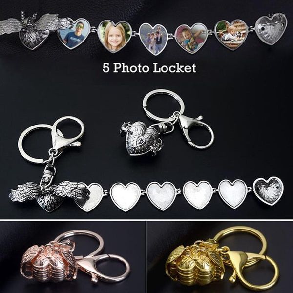 2020 new fashion ins expanding 4-5 p locket keychain angel wing lover new memorial keychain1, Silver
2020 new fashion ins expanding 4-5 p locket keychain angel wing lover new memorial keychain1, Silver