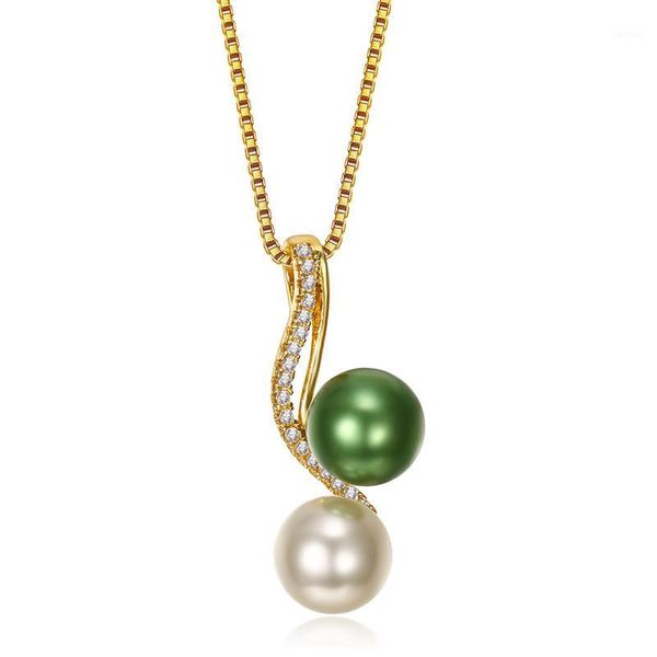 exquisite women gold crystal zircon necklace two color pearl necklace cocktail party noble jewelry engagement wedding1, Silver
exquisite women gold crystal zircon necklace two color pearl necklace cocktail party noble jewelry engagement wedding1, Silver